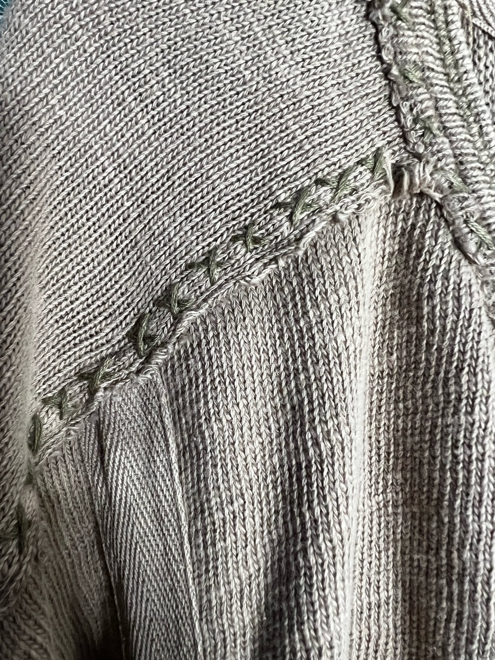 We The Free by Free People Long Sleeve Button Down Relaxed Boho Womens Size XS - Picture 3 of 6
